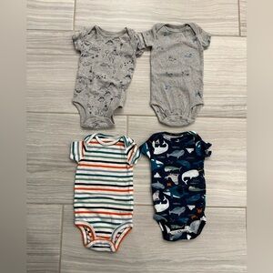 6 month Carter’s boys onesies